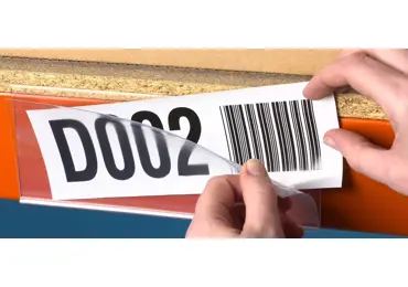 Magnetická | samolepící lišta, držák regálových štítků, typ V